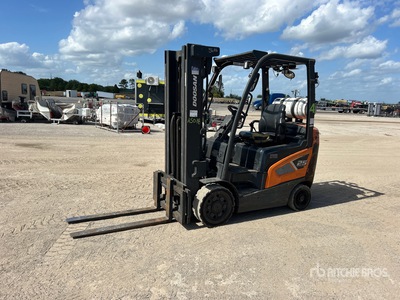 2020 Doosan GC25S-9 4600 lb Cushion Tire Forklift