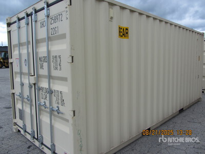 20 ft Standard Double-Ended Conteneur de stockage