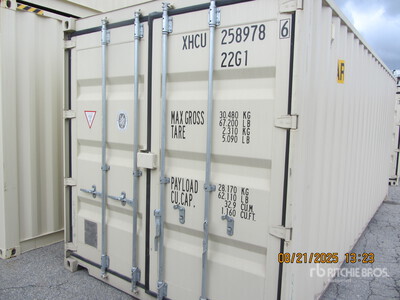 20 ft Standard Double-Ended Conteneur de stockage