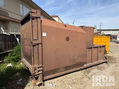 Industries Inc 1615 16 ft 0 in x 8 ft 0 in Skid-Mounted Debris Box