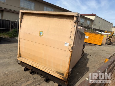 16 ft 0 in x 8 ft 0 in Skid-Mounted Debris Box