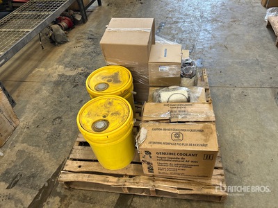 Komatsu 10W-30 Engine Oil, 50/50 Coolant & Filters