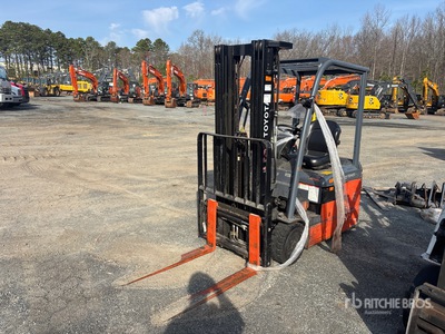 2021 Toyota 8FBE18U 4800 lb Electric Forklift