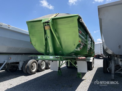 2019 Gallegos 30 ft T/A Remolque de Volteo / End Dump Trailer