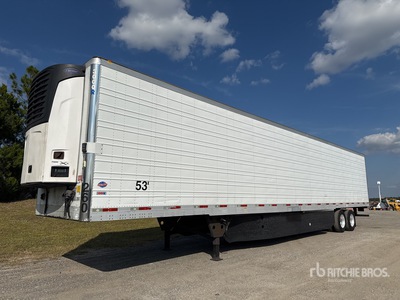 2016 Utility 53 ft x 102 in T/A Refrigerated Trailer