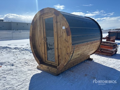 Cedar Barrel Sauna (Unused)