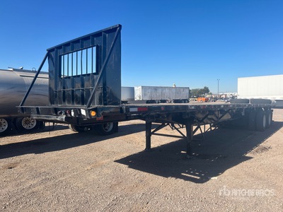 2008 Utility 45 ft T/A Flatbed Trailer