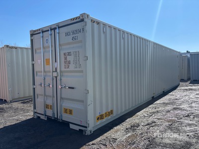 2026 40 ft High Cube Double-Ended Contenedor de almacenamiento