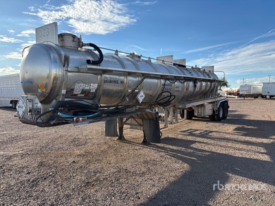 1988 Brenner 6000 gal T/A Acid Tanker Trailer