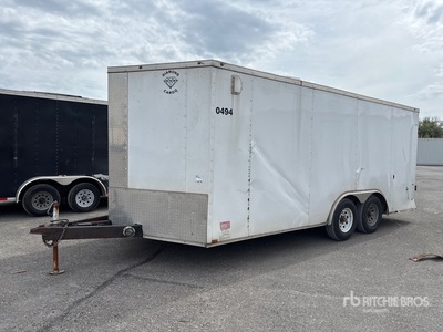 2021 Diamond 18 ft T/A Enclosed Trailer