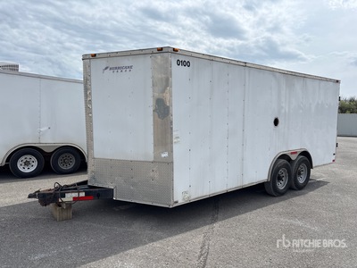 2011 Hurricane Cargo TL 18 ft T/A Enclosed Trailer