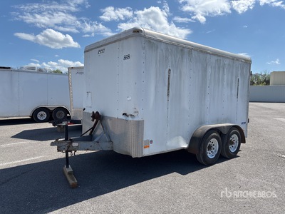 2005 Pace American 12 ft T/A Enclosed Trailer