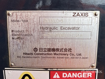 Hitachi ZX330LC Tracked Excavator