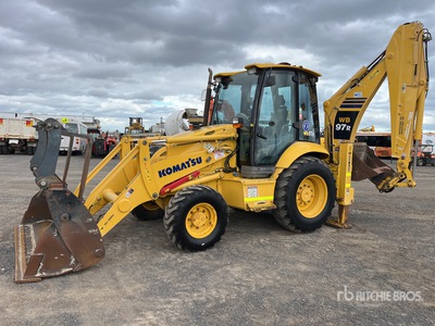 2011 Komatsu WB97R 4x4 Backhoe Loader