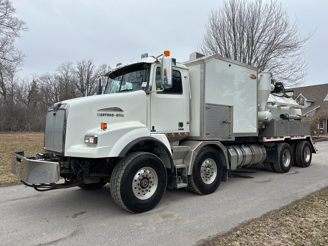 Transway on 2017 Western Star 4800TS TS 8x4 Twin-Steer Vacuum Excavator Truck