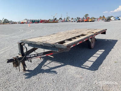 2009 C&B Quality Trailers OA 18 ft T/A Remolque / Equipment Trailer