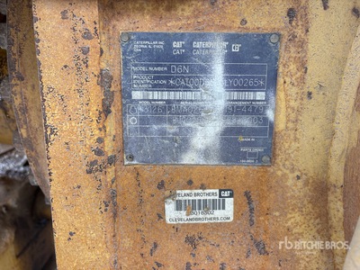 2003 Cat D6N LGP Equipo de tendido de cañerías w/ Vanguard D6N LGP Conversion