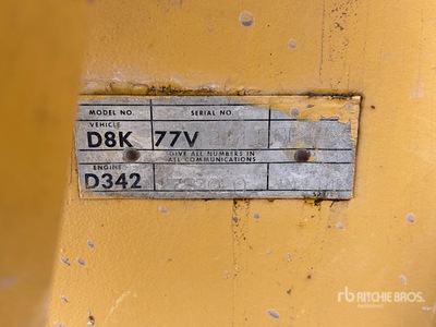 1975 Cat D8K Pijpenlegger w/ Midwestern Hyd Conversion