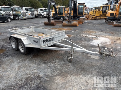 2012 Custom Built 2430 mm T/A Utility Trailer