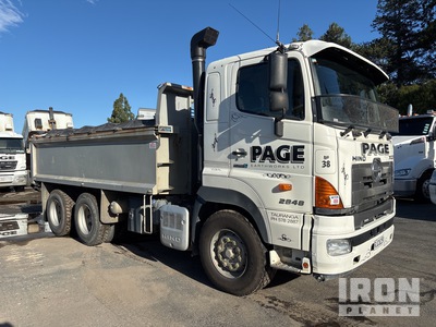 2017 Hino 700 FS1ELLA-WAZ 6x4 T/A Dump Truck