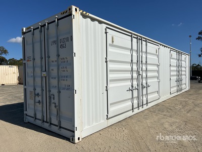 2023 40 ft High Cube Multi-Door Storage Container