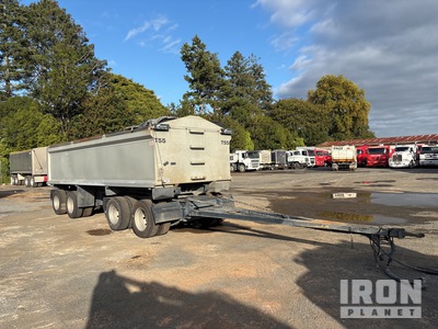 2020 CWS 6.6 m Quad/A kiep aanhangwagen