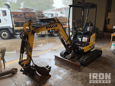 2021 Yanmar ViO17-1 Hydraulic VG Tracked Excavator