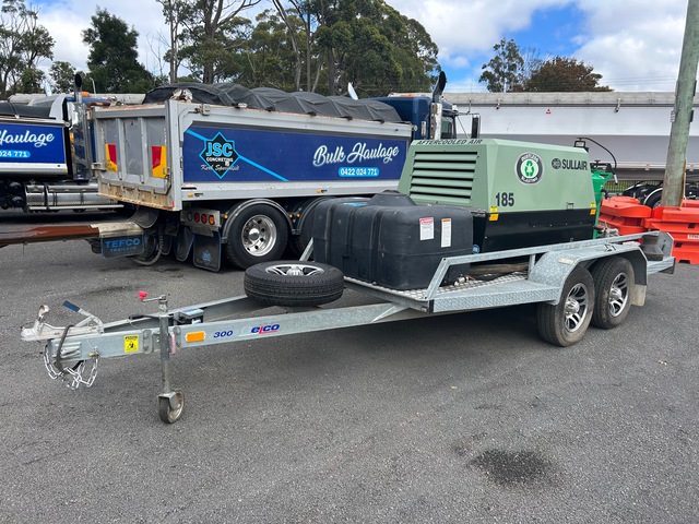 2017 Sullair DB500 Bogie/A Dustless Sand Blaster