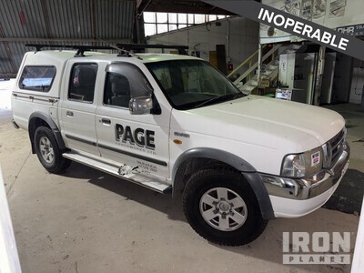 2004 Ford Courier XLX 4x4 Dual Cab Pickup (Inoperable)