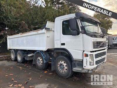 2005 Volvo FM12 420 8x4 Twin-Steer Tipper Truck (Inoperable)