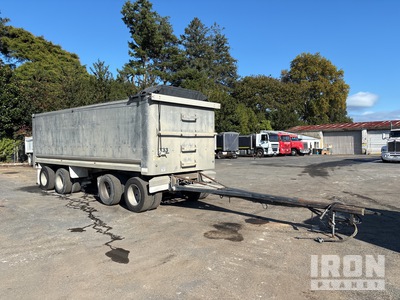 2005 Nickel Trailers 6.7 m Quad Dog kiep aanhangwagen