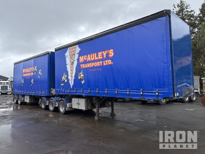 2005 Opinion B-Double Combination Curtain Side Trailer