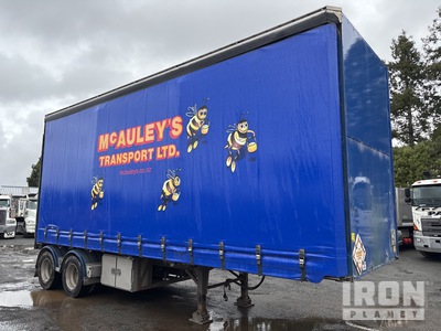 2005 Opinion 7.5 m T/A Curtain Side Trailer