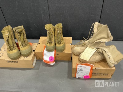 (60) Pairs of Men’s Boots & (31) Pairs of Combat Boots