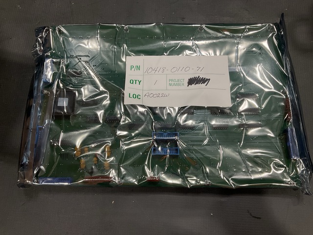 Harris 10418-0110-71 Electrical Equipment Panel