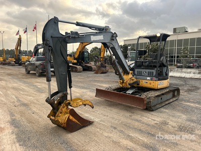 2009 John Deere 50D Minigraafmachine