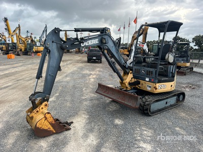 2012 John Deere 27D Mini Excavator