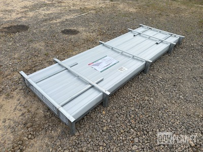 (100) Piece Lot of 10' Long Corrugated Steel Panels