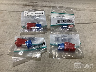 (200) Panduit CJK6X88TGRD Keyed Jack Modules