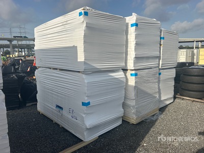Quantity of (6) Pallets of Polyiso Insulation (Unused)