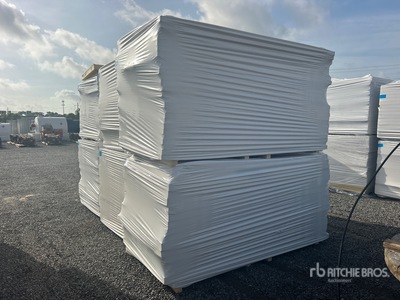 Quantity of (6) Pallets of Polyiso Insulation (Unused)