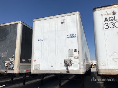 2005 Wabash 53 ft x 102 in T/A Caja Seca / Remolque de furgoneta