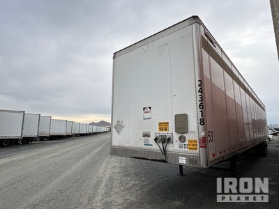 2015 Great Dane 53 ft x 102 in T/A Van Trailer