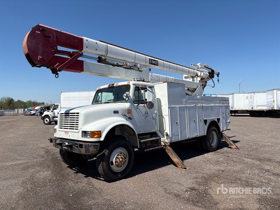 Terex Terex Hi-Ranger 5TC-55 on 1999 International 4800 4x4 Bucket Truck