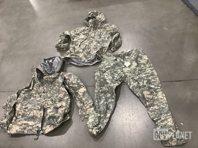 (8) Cold Weather Parkas, (16) Pairs of Wet Weather Trousers & Assorted Items