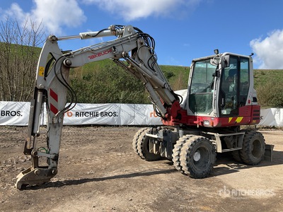 2019 Takeuchi TB295W Wheel Excavator