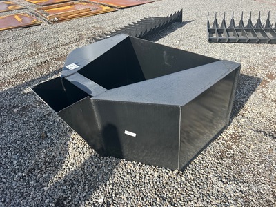 2025 Kit Containers QT-CB-075 0.75 cyd Concrete Placement Skid Steer Bucket (Unused)