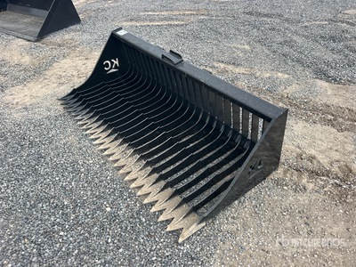 2025 Kit Containers QT-SB-L72 72 in Rock Skid Steer Bucket (Unused)