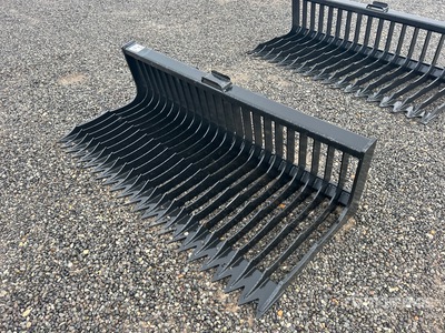 2025 Kit Containers QT-SB-H72-F 72 in Skeleton Skid Steer Bucket (Unused)