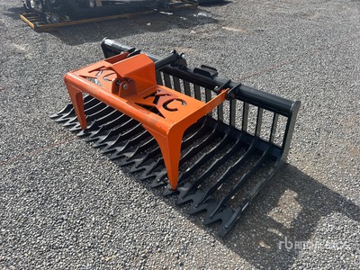 2025 Kit Containers QT-SG-S76-V3 76 in Skeleton Skid Steer Grapple (Unused)